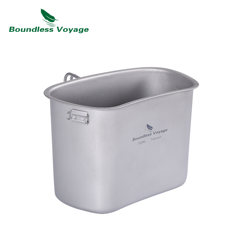 Boundless Voyage Titanium Cant - Camping Cooking Mess Kit ulasan dan harga