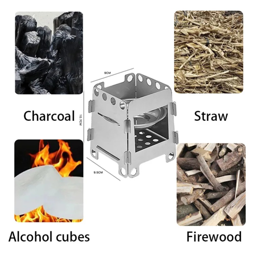 Kompor Kayu untuk Berkemah Kom - Camping Cooking Windshield ulasan dan harga
