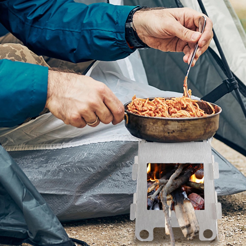 Kompor Kayu untuk Berkemah Kom - Camping Cooking Windshield ulasan dan harga