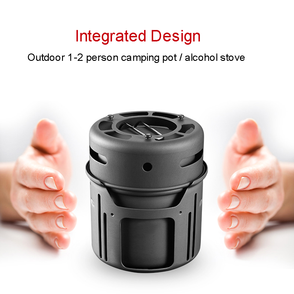 ALOCS Kompor Alkohol Luar Ruan - Camping Cooking Windshield ulasan dan harga