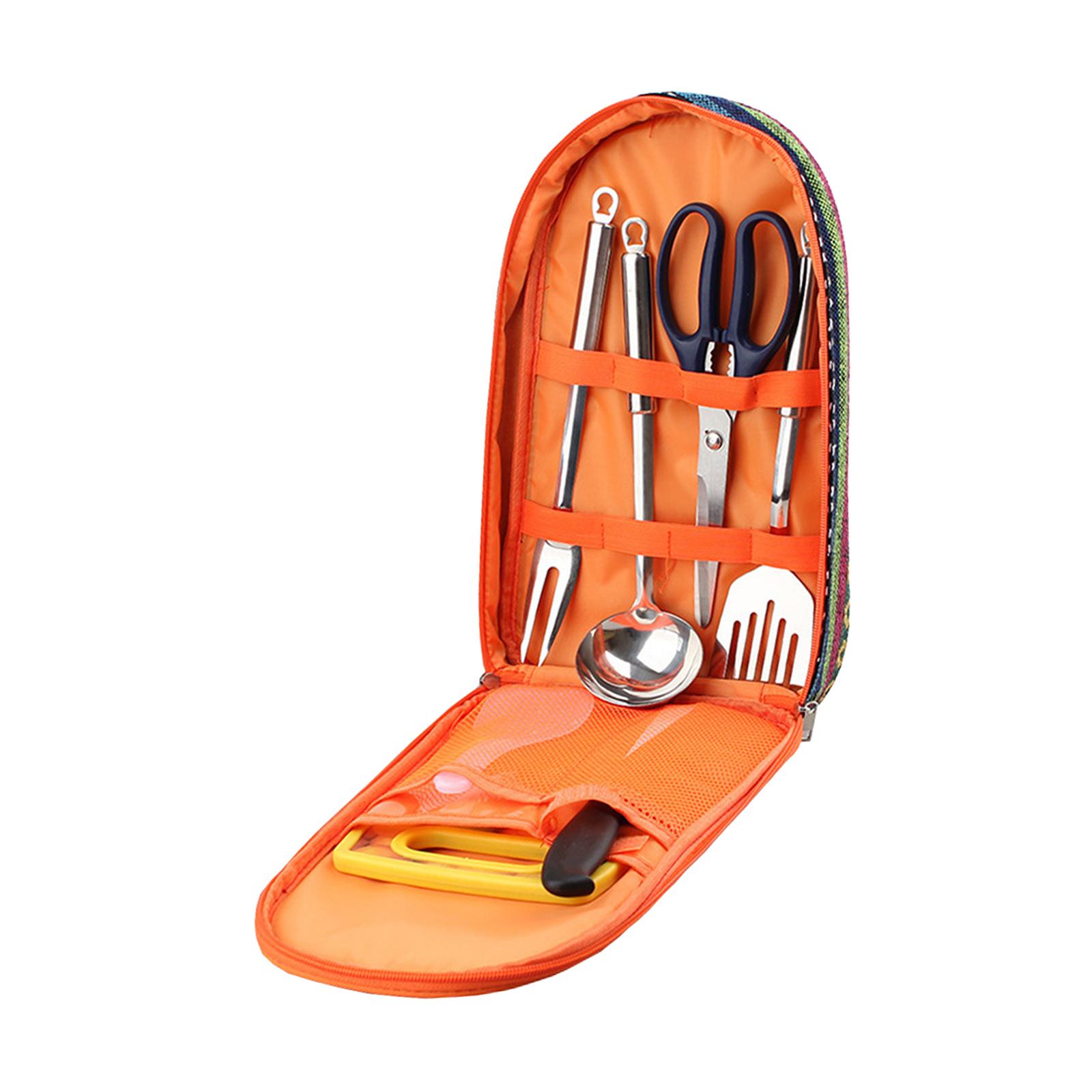 7 Buah Set Peralatan Memasak B - Camping Cooking Set Compact ulasan dan harga