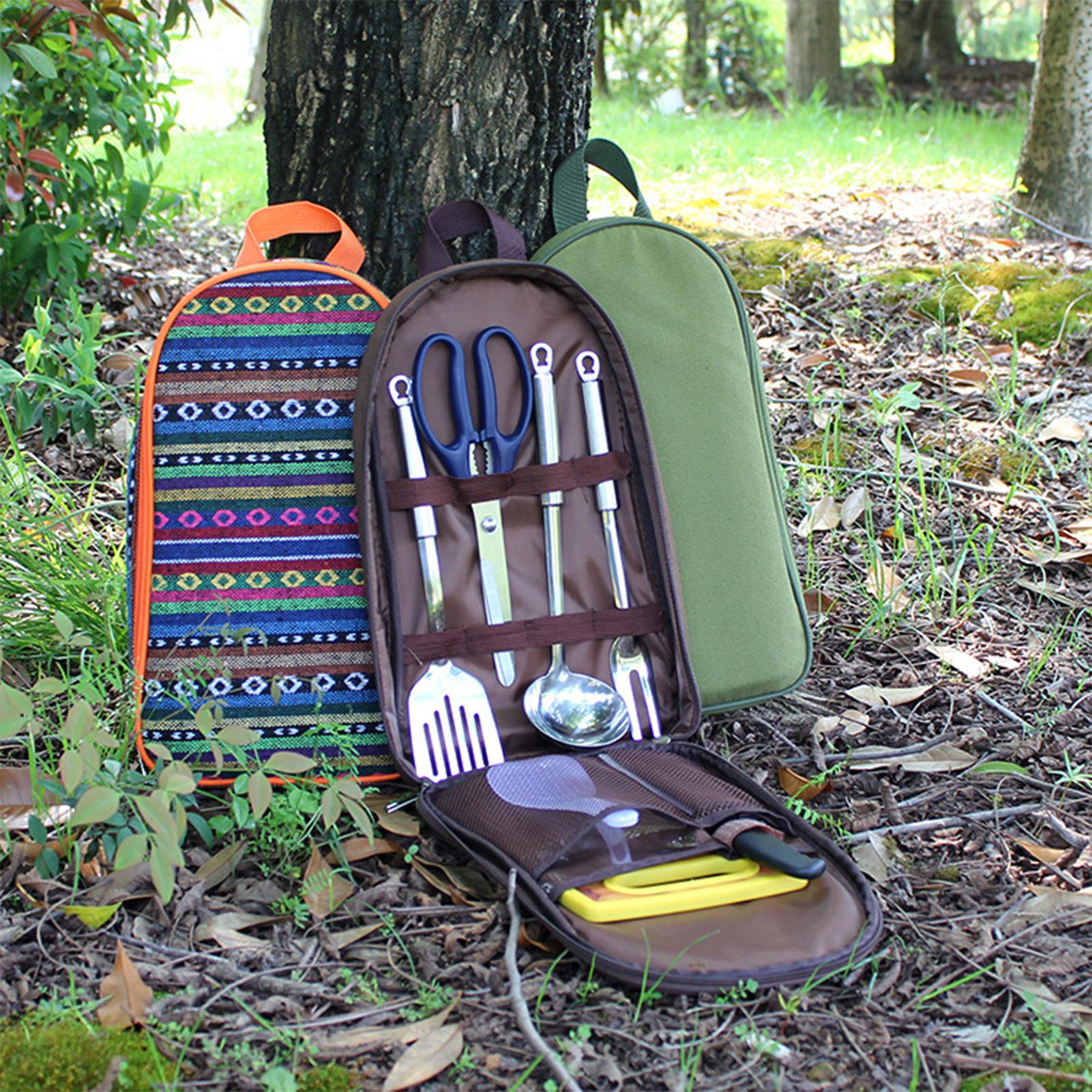 7 Buah Set Peralatan Memasak B - Camping Cooking Set Compact ulasan dan harga