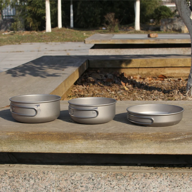 Keith Set panci masak Titanium - Camping Cooking Sets ulasan dan harga