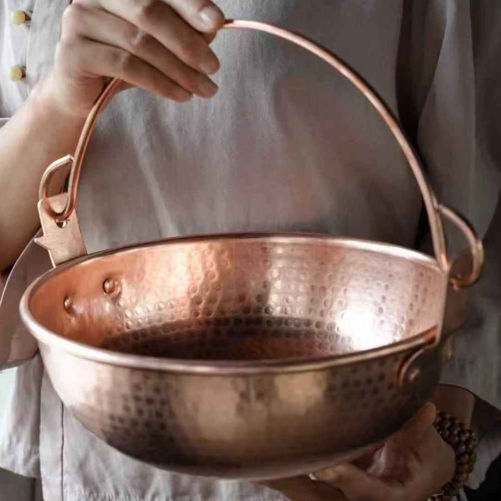 Panci Gantung Tembaga Vintage, - Camping Cooking Utensils ulasan dan harga