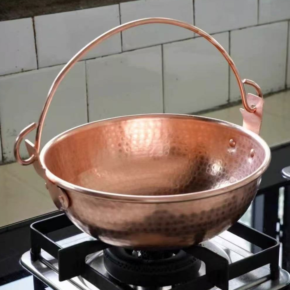 Panci Gantung Tembaga Vintage, - Camping Cooking Utensils ulasan dan harga