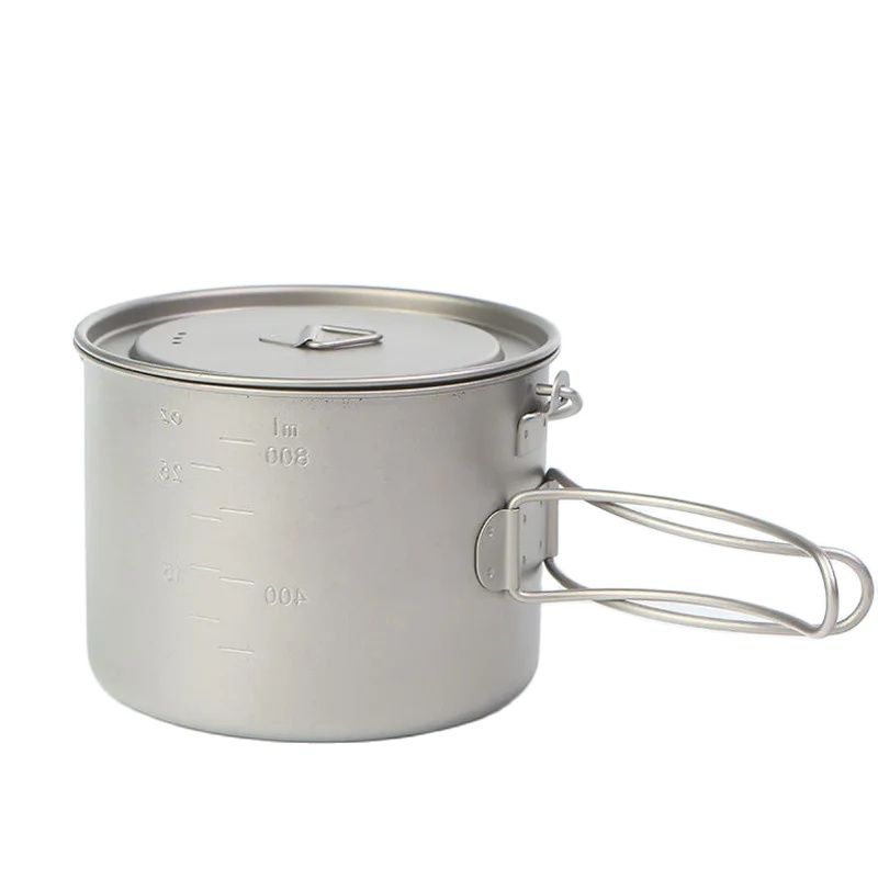 Panci masak Titanium piknik lu - Camping Cooking Kits ulasan dan harga