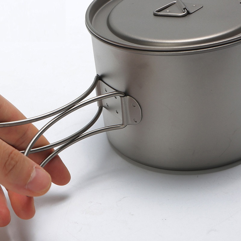 Panci masak Titanium piknik lu - Camping Cooking Kits ulasan dan harga