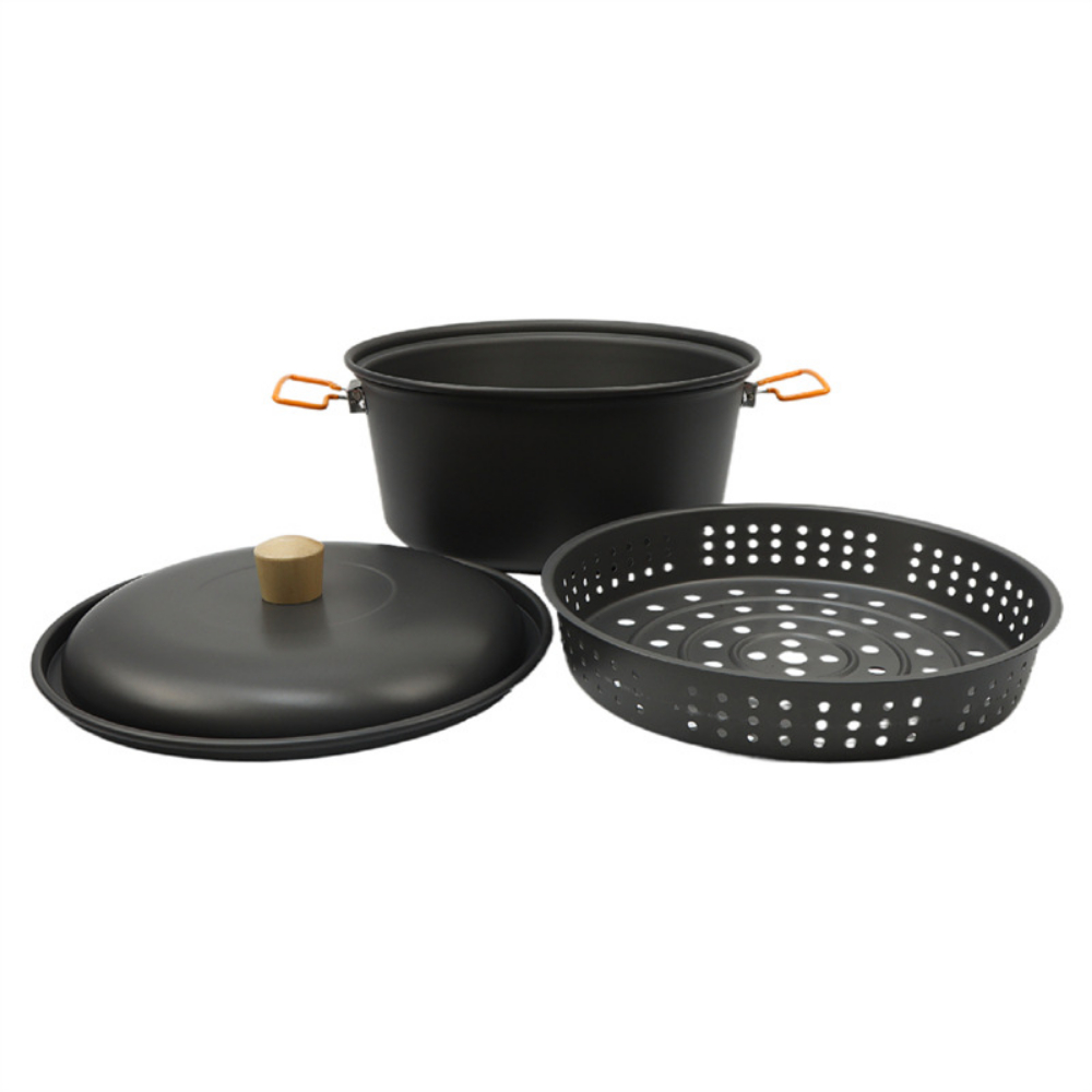 Set Panci Masak Luar Ruangan A - Camping Cooking Essentials ulasan dan harga