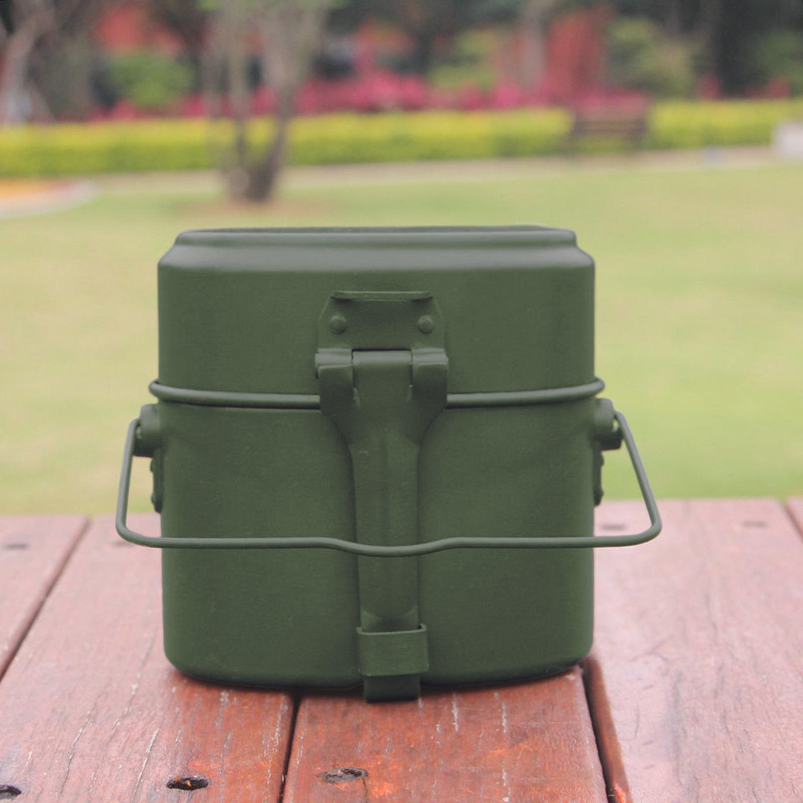 3 Buah/Set Kotak Makan Siang P - Camping Cooking Kit Box ulasan dan harga