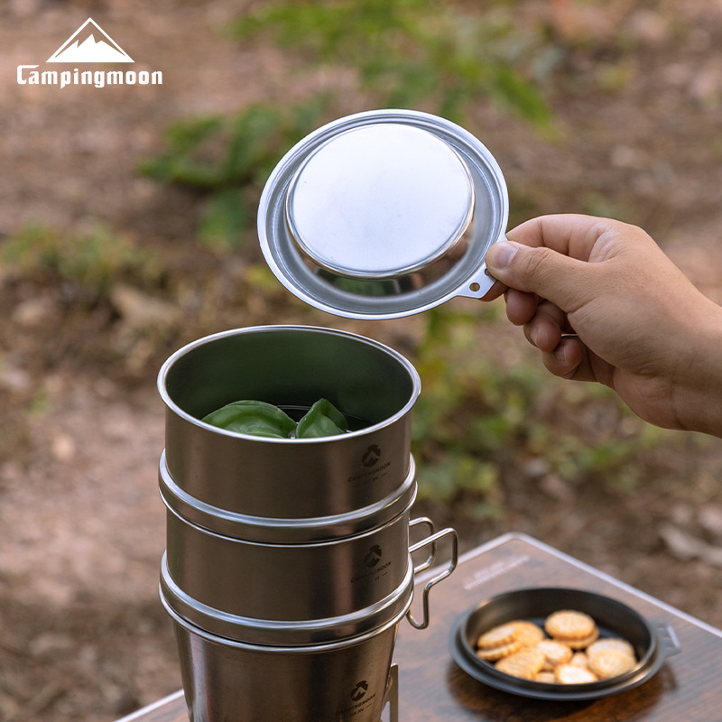 CAMPINGMOON S-SD Wajan Penggor - Camping Cooking Snow ulasan dan harga