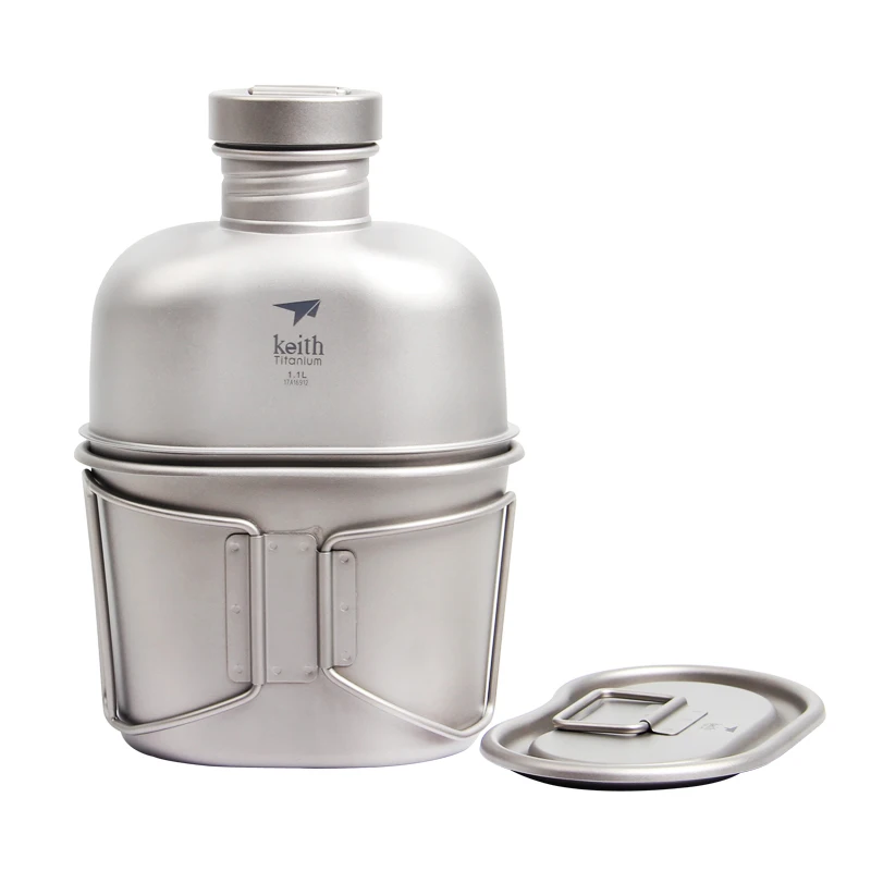 Keith Set botol air Titanium m - Camping Cooking Kits ulasan dan harga