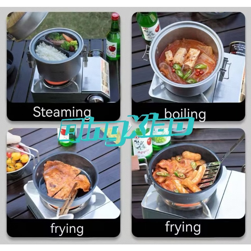 Panci Masak Camping Multifungs - Camping Cooking Area ulasan dan harga