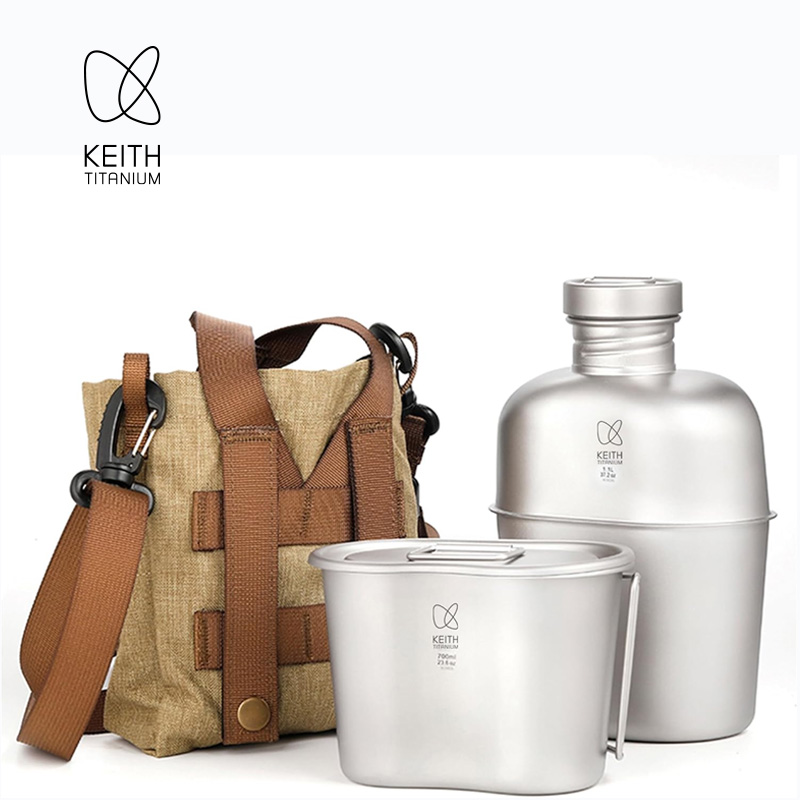 KEITH Perlengkapan Kantin Tita - Camping Cooking Kits ulasan dan harga