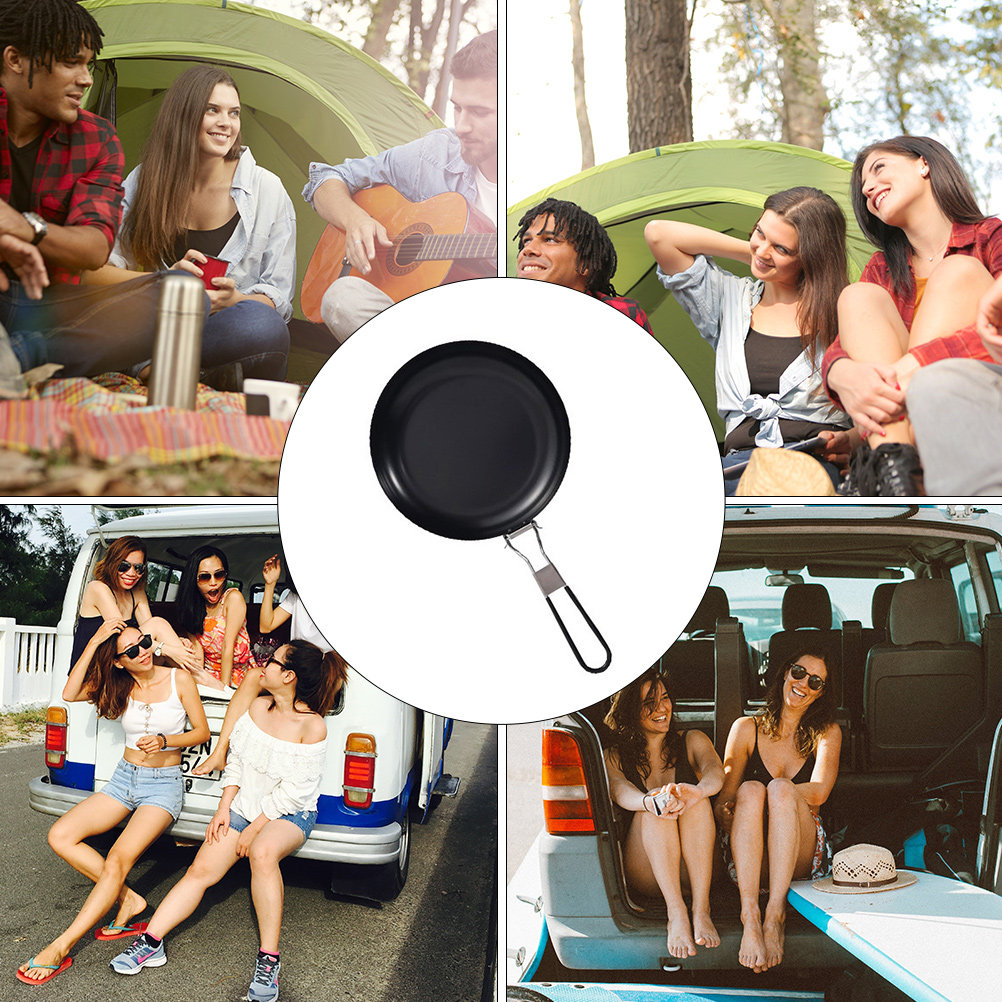 Wajan Penggorengan Anti Lengke - Camping Cooking Area ulasan dan harga