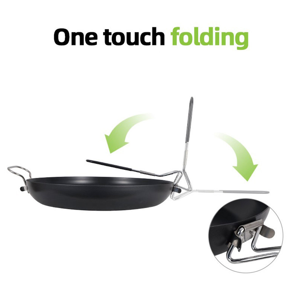Wajan Penggorengan Anti Lengke - Camping Cooking Area ulasan dan harga