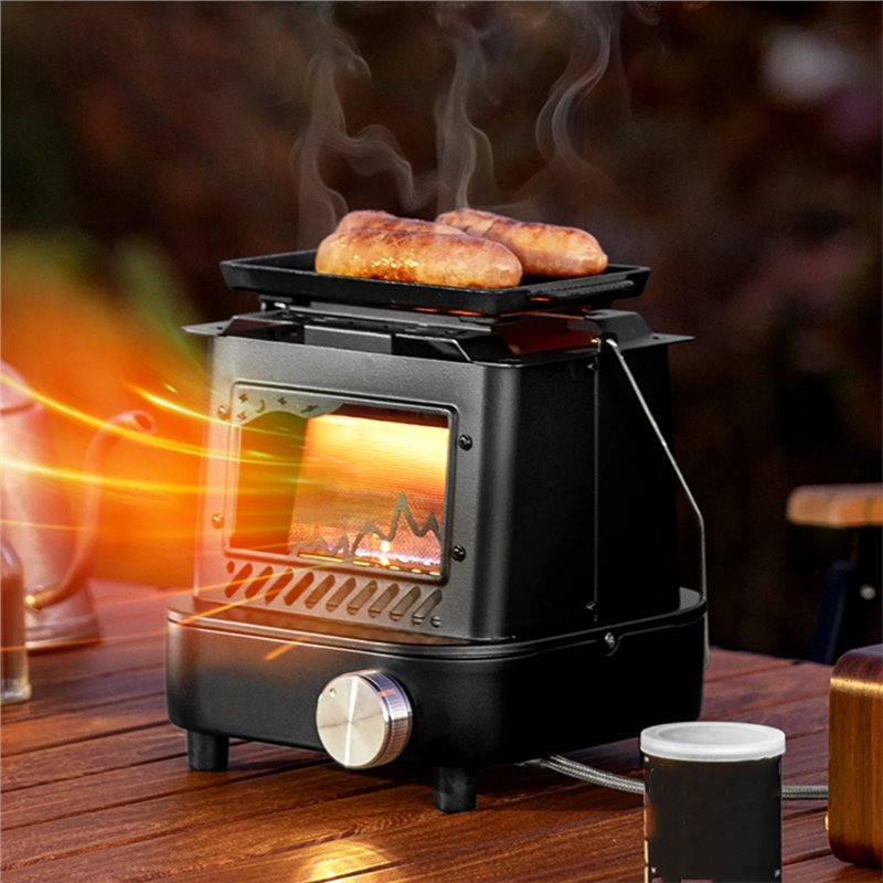 【PENJUALAN BESAR】Pemanas Luar  - Camping Cooking Windshield ulasan dan harga