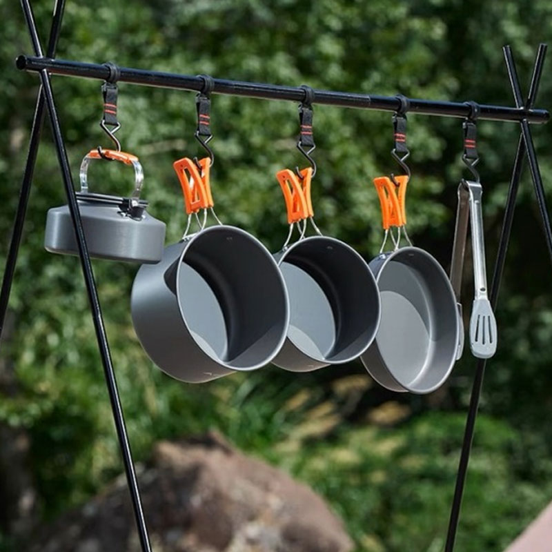 Set Peralatan Masak Camping An - Camping Cooking Mess Kit ulasan dan harga