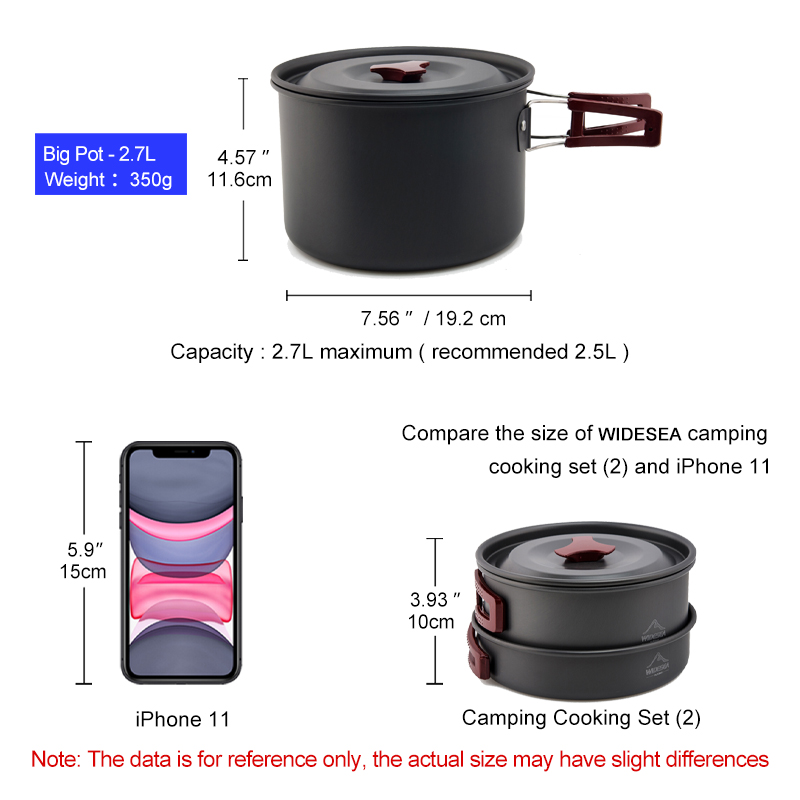 Villiea Set Peralatan Masak Be - Camping Cooking Kit Box ulasan dan harga
