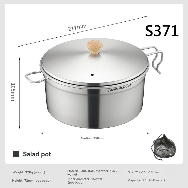 CAMPINGMOON S371-C1 Alat Masak - Camping Cooking Snow ulasan dan harga