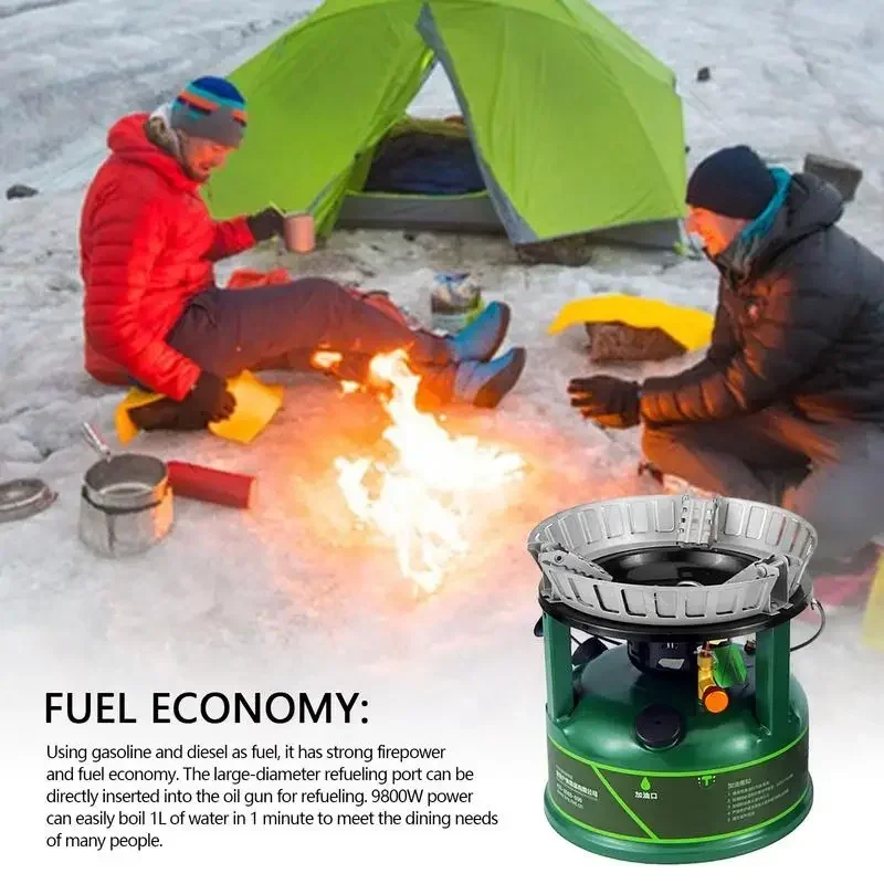Kompor BRS-7 Kompor Diesel Gas - Camping Cooking Backpack ulasan dan harga