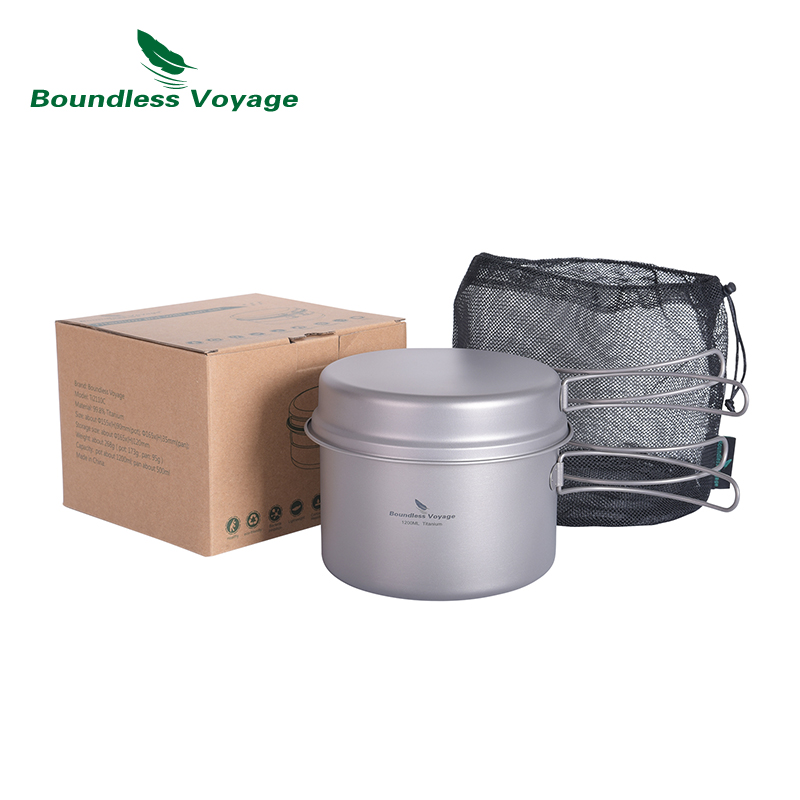 Panci Titanium & Wajan Penggor - Camping Cooking Mess Kit ulasan dan harga