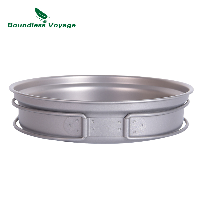 Panci Titanium & Wajan Penggor - Camping Cooking Mess Kit ulasan dan harga