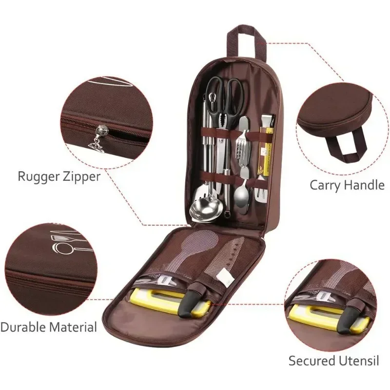Tas penyimpanan peralatan berk - Camping Cooking Equipment Bag ulasan dan harga