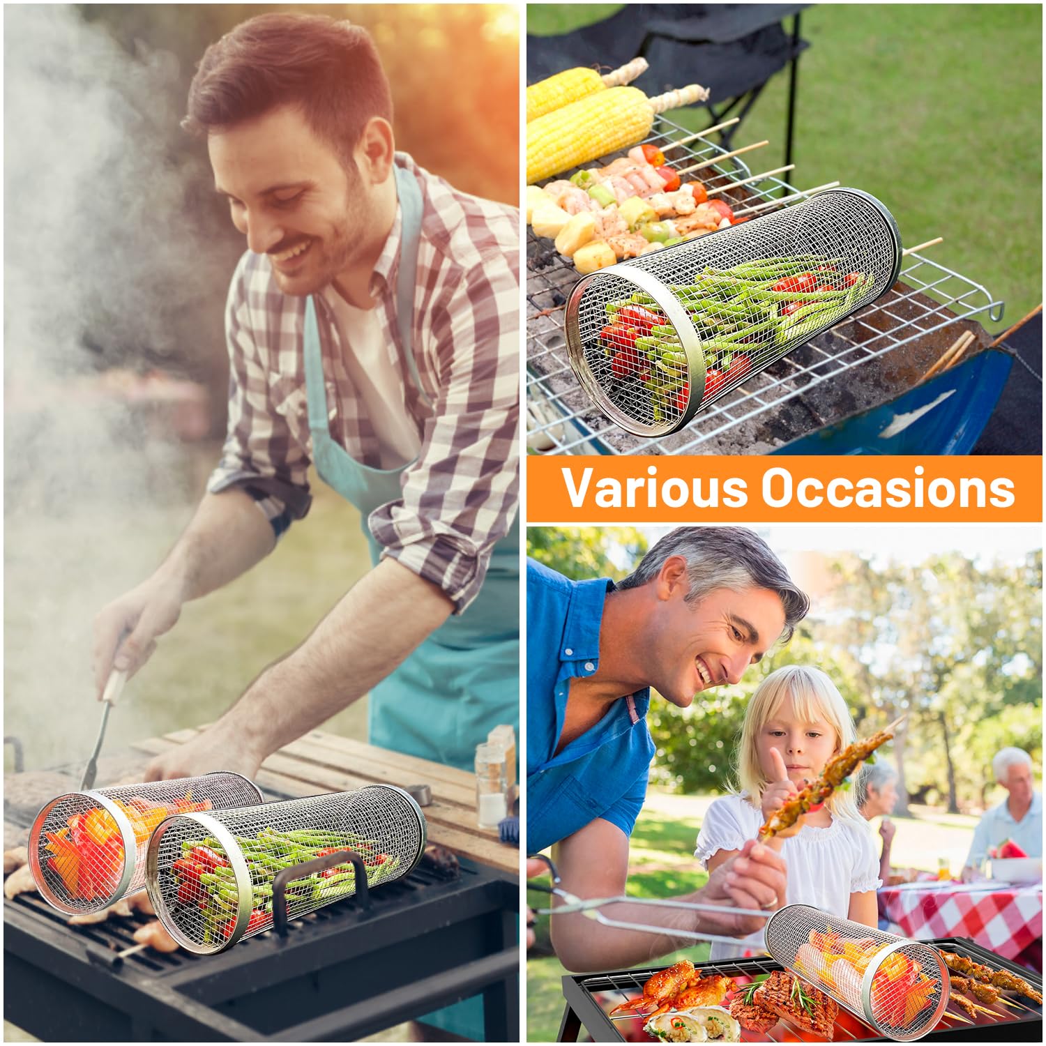 2 Buah Keranjang Pemanggang Be - Camping Cooking Essentials ulasan dan harga