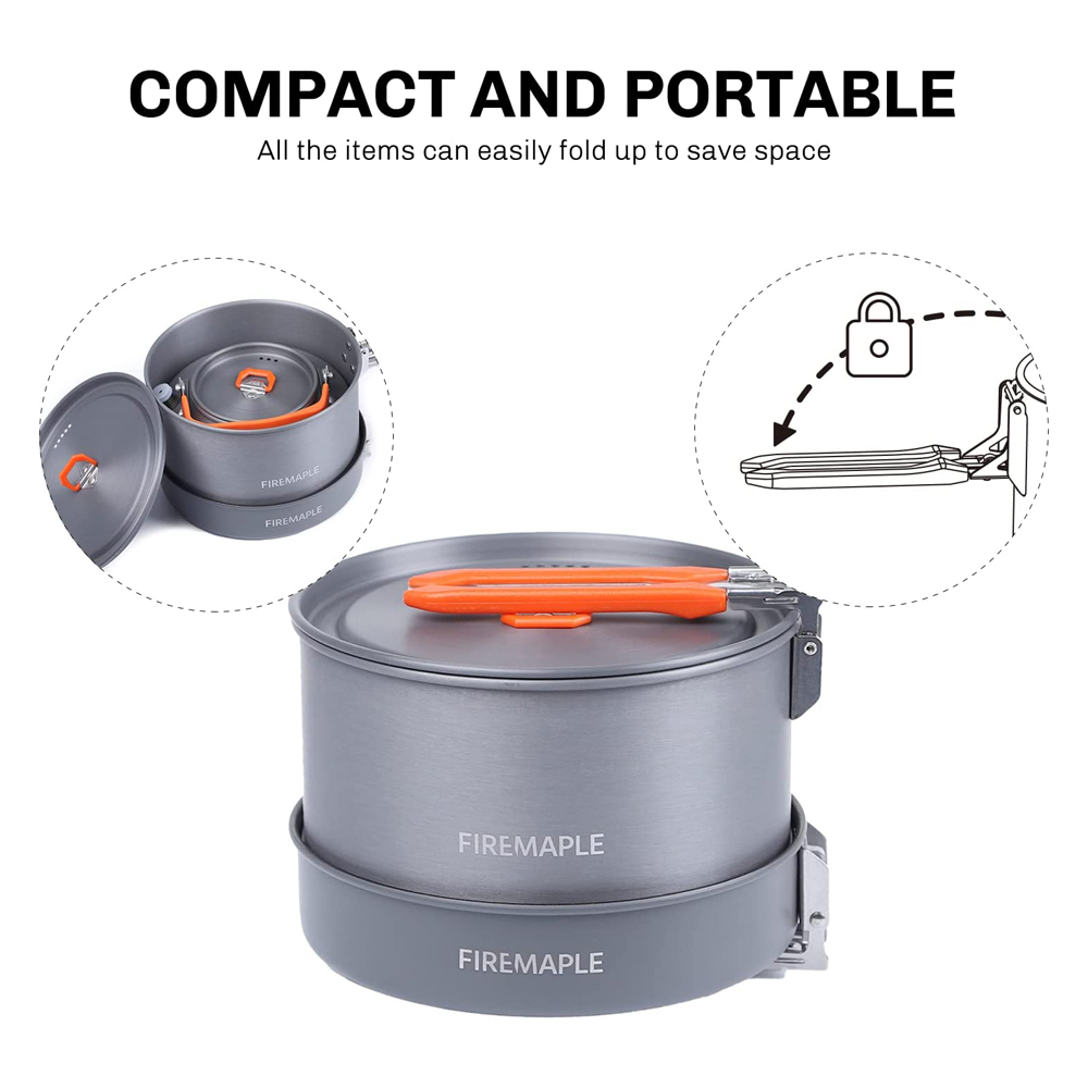 Peralatan Masak Berkemah Maple - Camping Cooking Kits ulasan dan harga