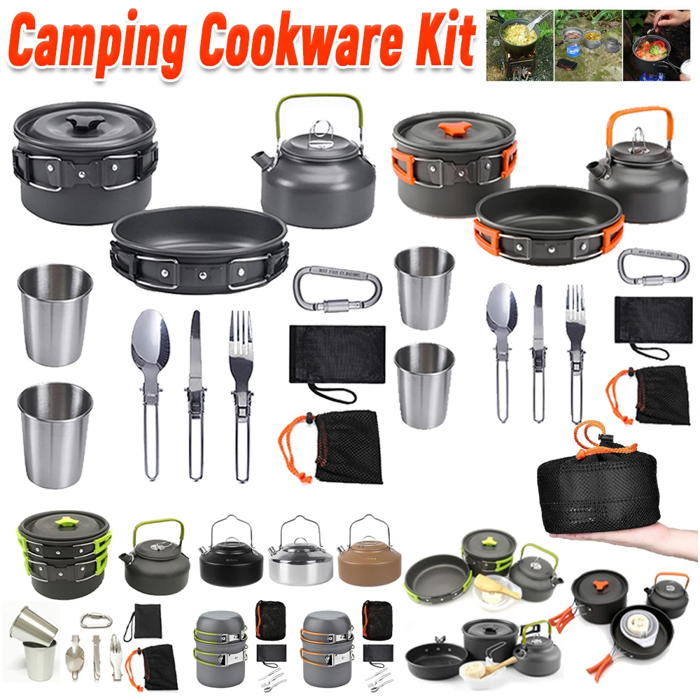 Peralatan Masak Berkemah Ketel - Camping Cooking Kits ulasan dan harga