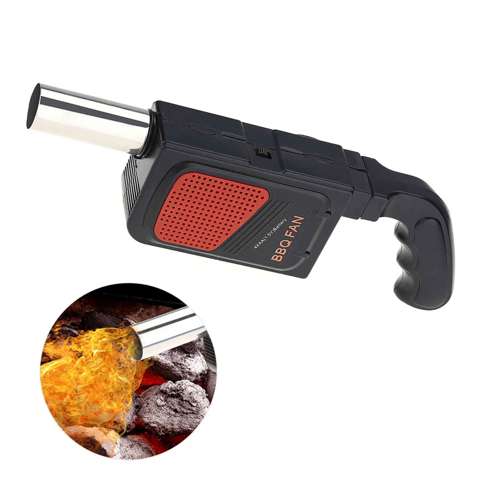 Kipas BBQ Elektrik Genggam Por - Camping Cooking Tools ulasan dan harga