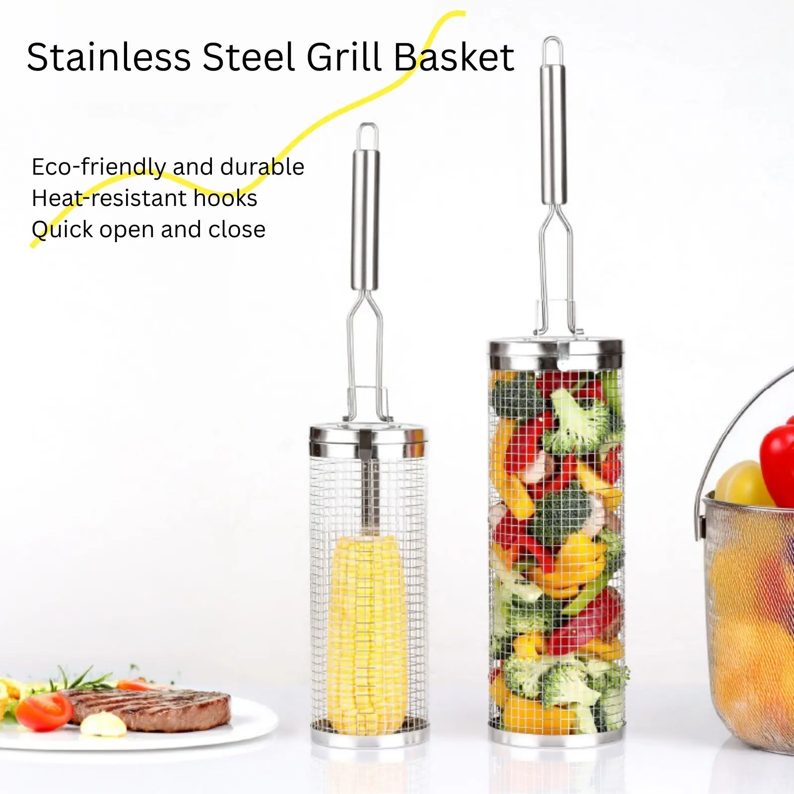 Keranjang Panggangan Gulung da - Camping Cooking Essentials ulasan dan harga