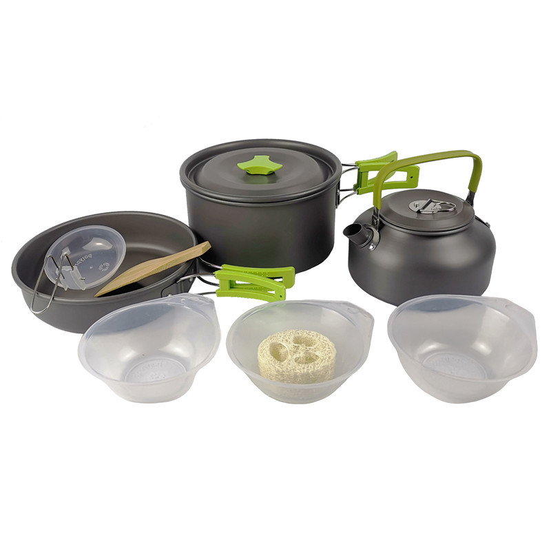 Kit Peralatan Masak Berkemah L - Camping Cooking Kit Box ulasan dan harga