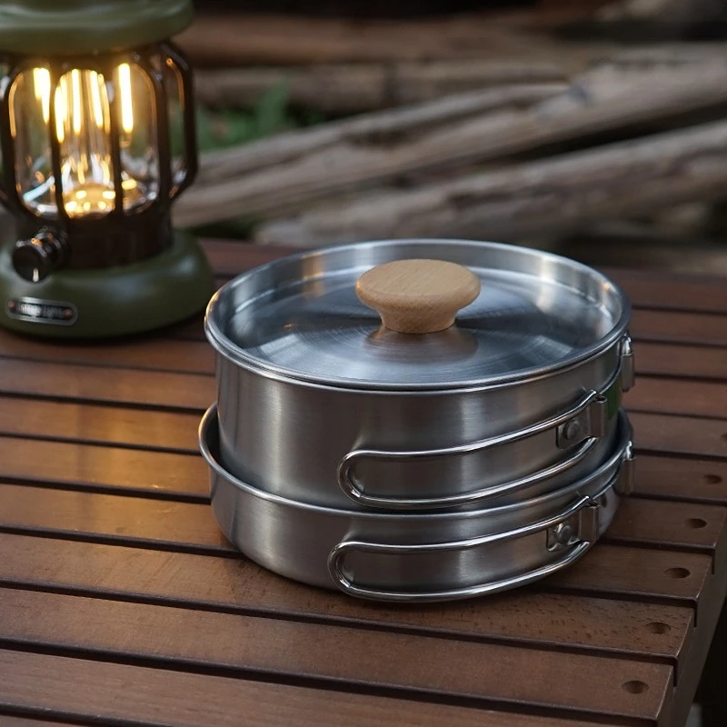 Set Peralatan Masak Lipat Luar - Camping Cooking Kit Box ulasan dan harga