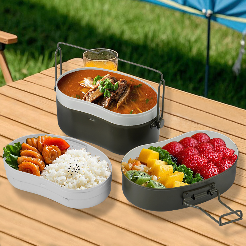 Outdoor CampingMessKit Multifu - Camping Cooking Kit Box ulasan dan harga