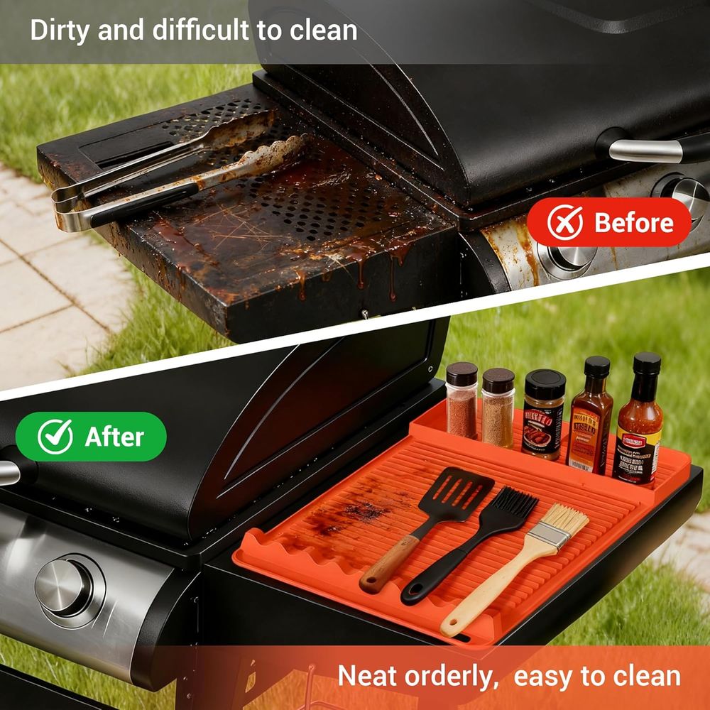 Alas Panggangan Silikon Tahan  - Camping Cooking Tools ulasan dan harga