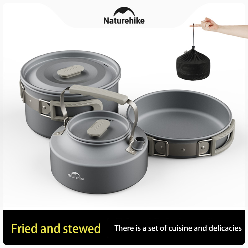 Naturehike Set panci luar ruan - Camping Cooking Sets ulasan dan harga