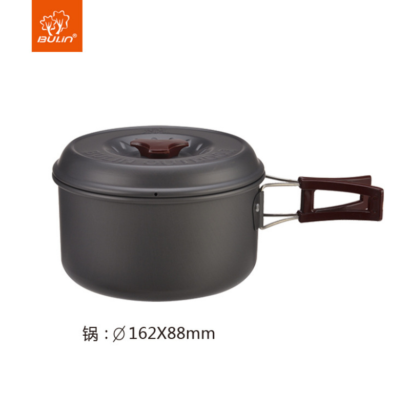 Set Peralatan Masak Camping Lu - Camping Cooking Set Compact ulasan dan harga