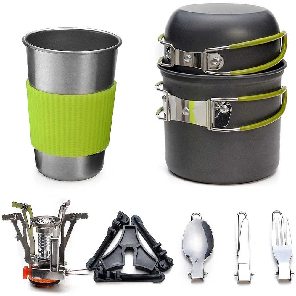 Kit Peralatan Masak Berkemah d - Camping Cooking Essentials ulasan dan harga