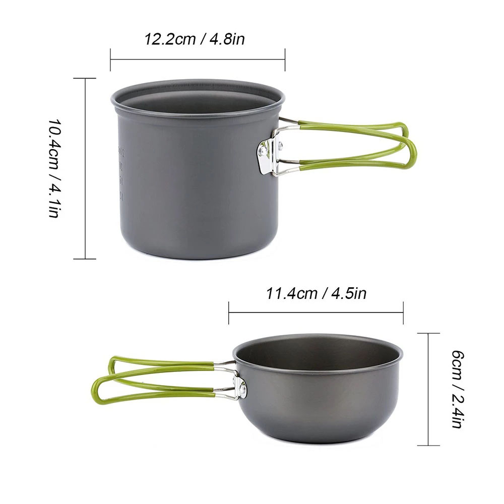 Kit Peralatan Masak Berkemah d - Camping Cooking Essentials ulasan dan harga