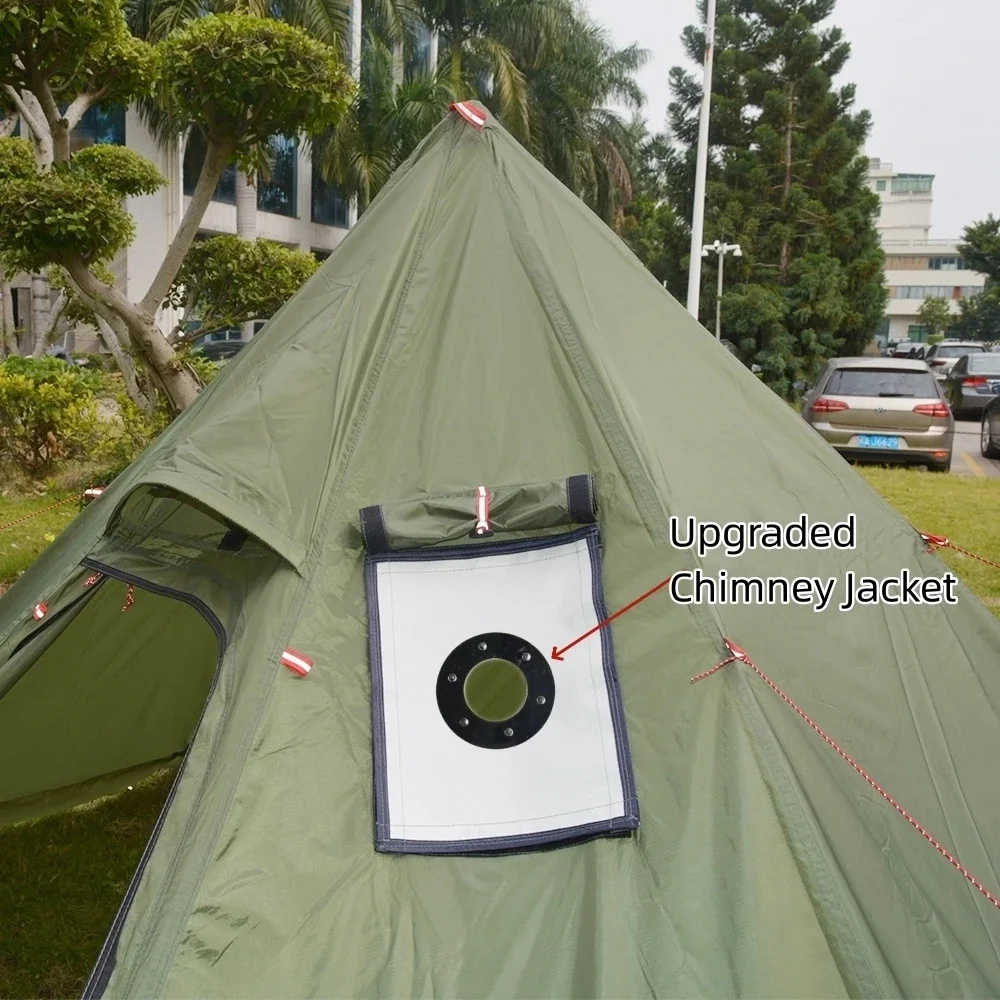 Tenda Piramida Baru dengan Rok - Camping Cooking Snow ulasan dan harga