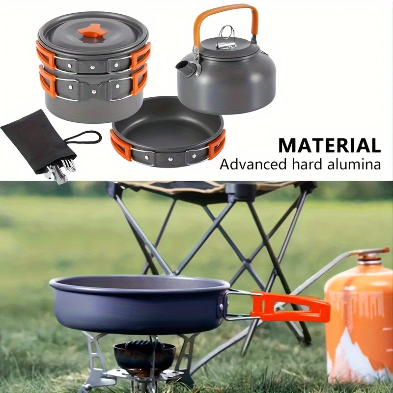 Set Peralatan Masak Aluminium  - Camping Cooking Equipment Bag ulasan dan harga