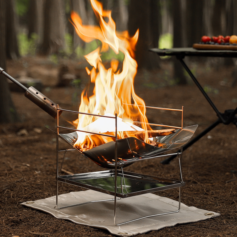 Kompor Berkemah Pembakaran Kay - Camping Cooking Windshield ulasan dan harga