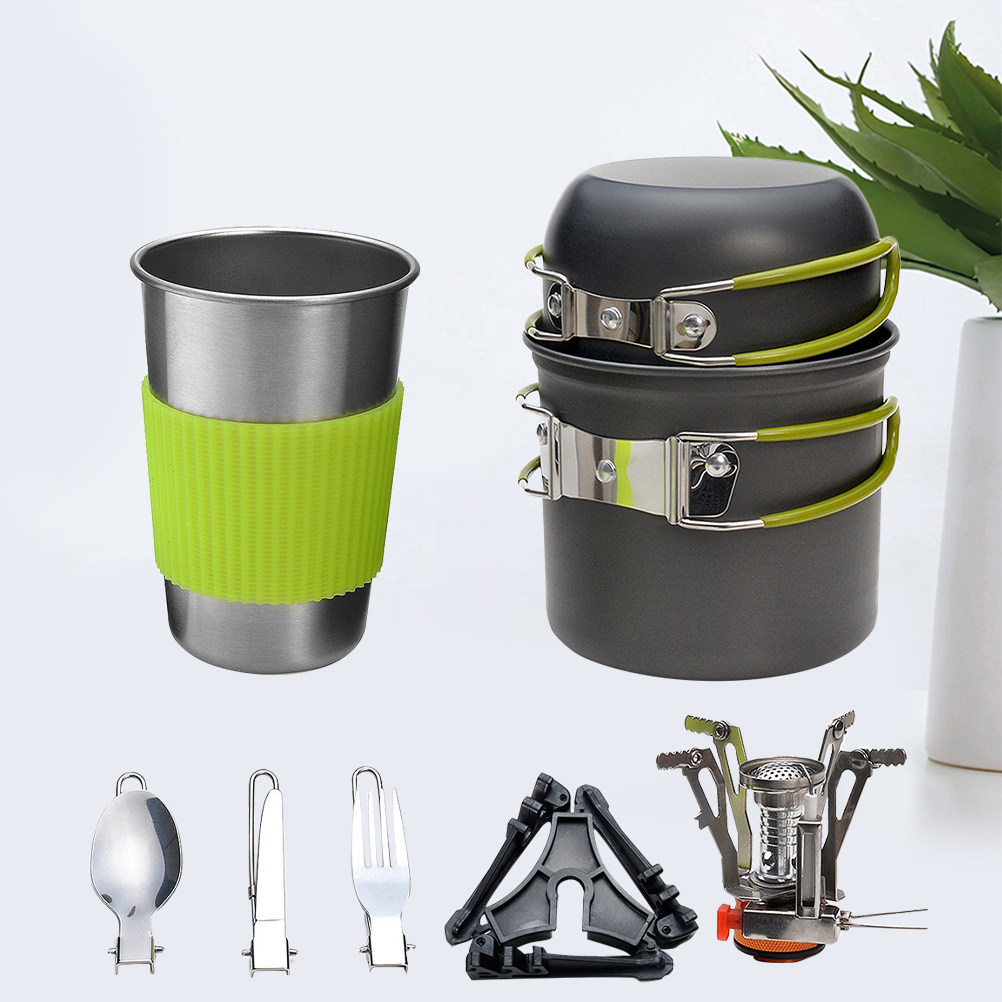 Set Peralatan Masak Camping Ou - Camping Cooking Kits ulasan dan harga