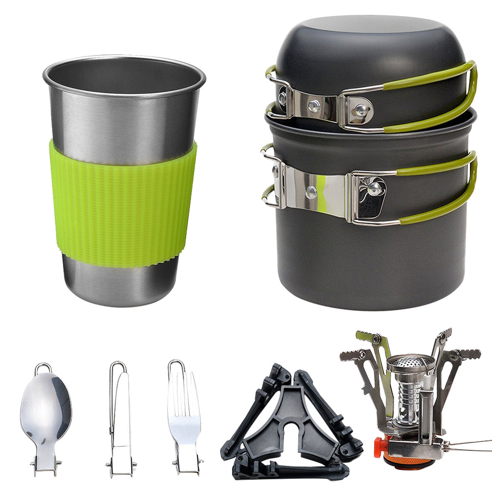Set Peralatan Masak Camping Ou - Camping Cooking Kits ulasan dan harga