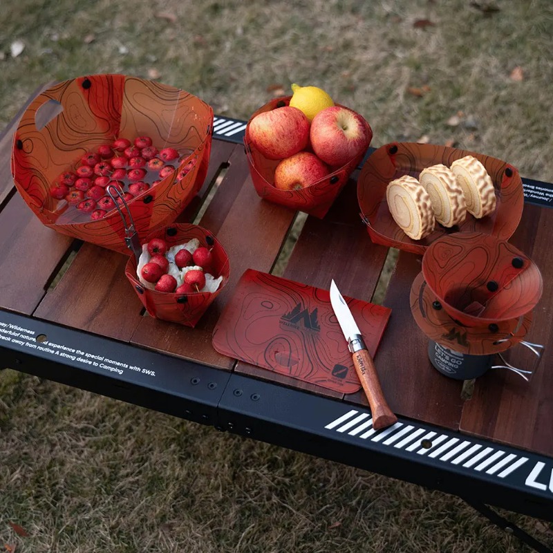 Peralatan Makan Berkemah Lipat - Camping Cooking Unit ulasan dan harga