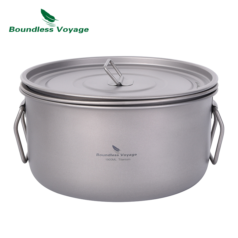 Boundless Voyage panci masak b - Camping Cooking Kits ulasan dan harga