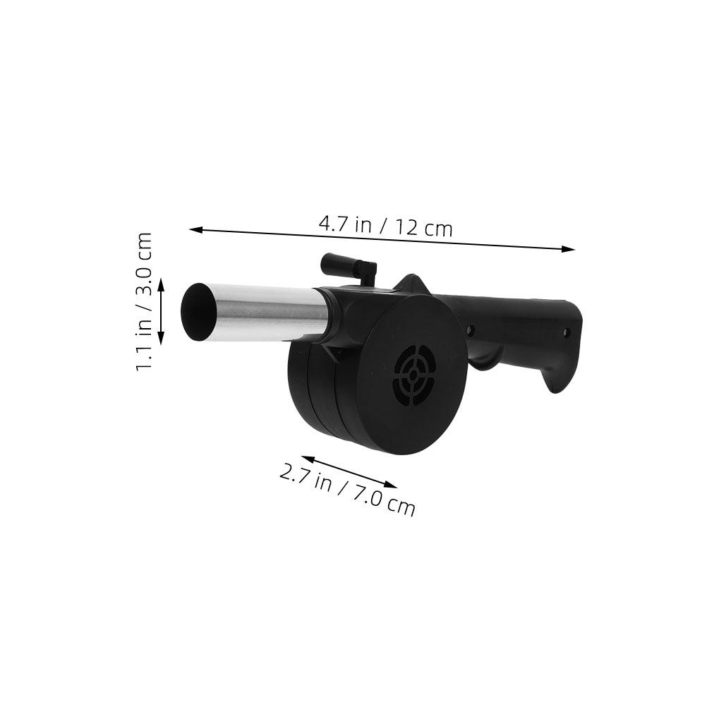 Kipas BBQ Manual Hitam dengan  - Camping Cooking Tools ulasan dan harga